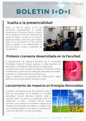 Boletín de difusión de la actividad en la Secretaría de Ciencia, Tecnología y Posgrado 